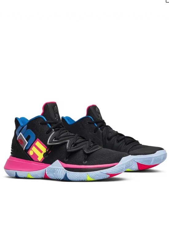 Nike Other - Nike Kyrie 5 EP ‘Just Do It' Men’s Sneaker AO2918 Size 8 Black/Volt-Hyper Pink